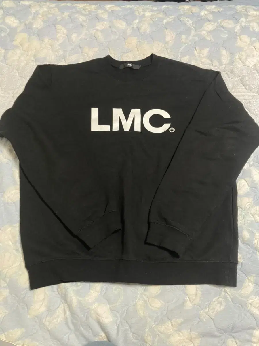 LMC 맨투맨 검정 XL