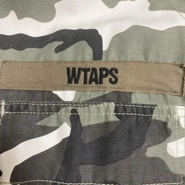 [더블탭스] WTAPS 정글셔츠 어반카모 리마사이즈