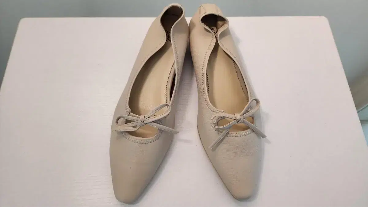 SUECOMMA BONI 245-250 3cm hidden heel Spandex leather flat shoes