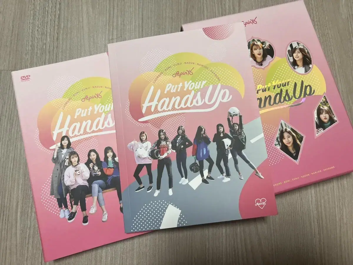 Sell APINK PUT YOUR HANDS UP DVDs