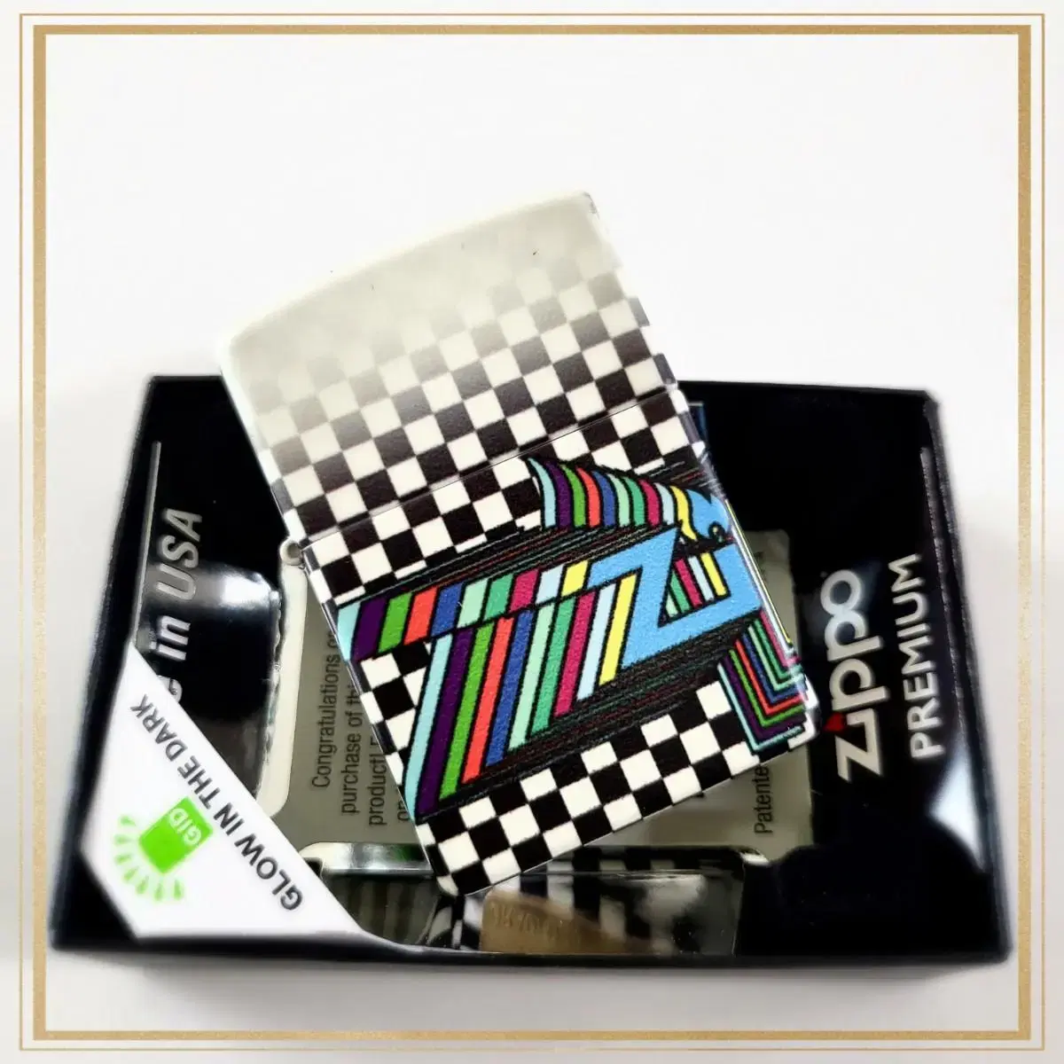 정품 48504 ZIPPO DESIGN 미개봉 새 지포라이터