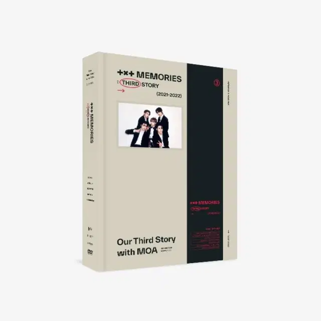 TXT 투바투 메모리즈3 DVD 본품만 양도합니다.