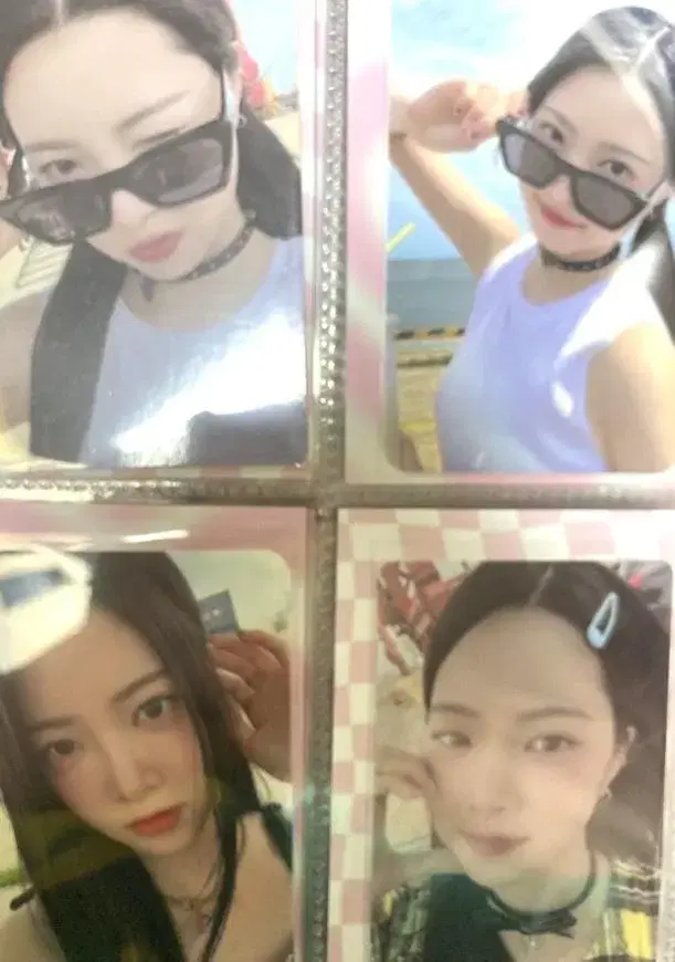 le sserafim antiprejail hong eunchae photocard photocard sakura kazuha kim chaewon huh yunjin