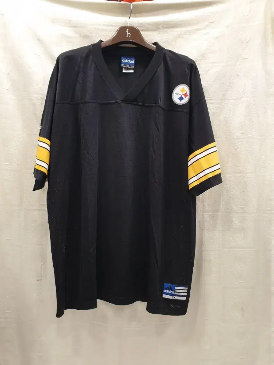 Adidas TEAM Steelers Basketball Jersey T-Shirt 3XL