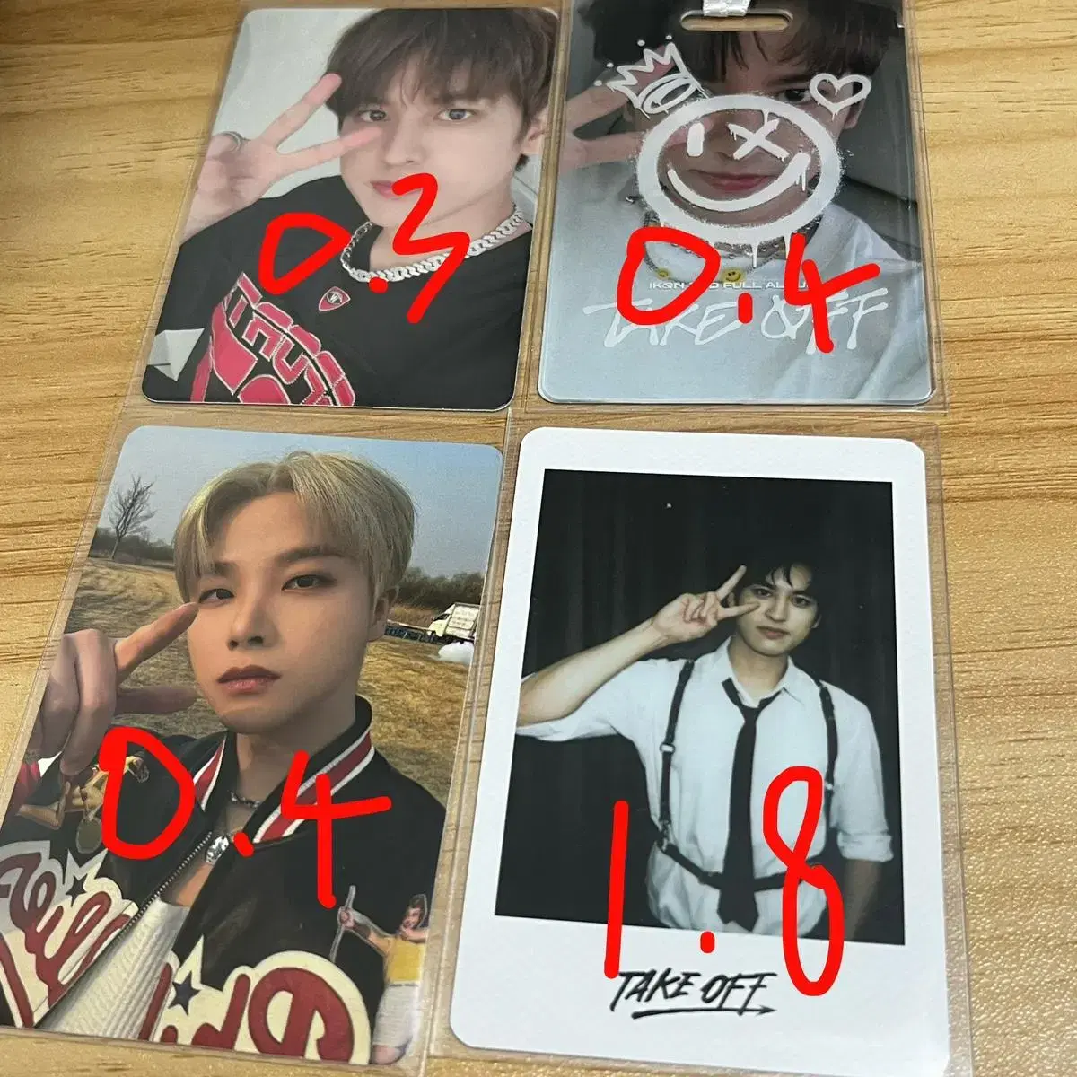 ikon photocard wts