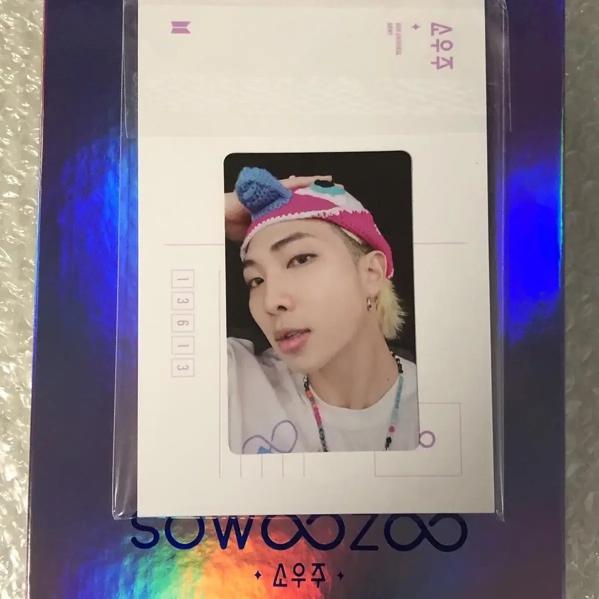 [full set with photocard] bangtan microcosm dvd namjoon photocard with wts microcosm dv