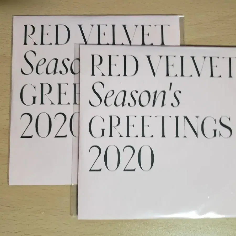 레드벨벳 2020 시그 DVD Red Velvet