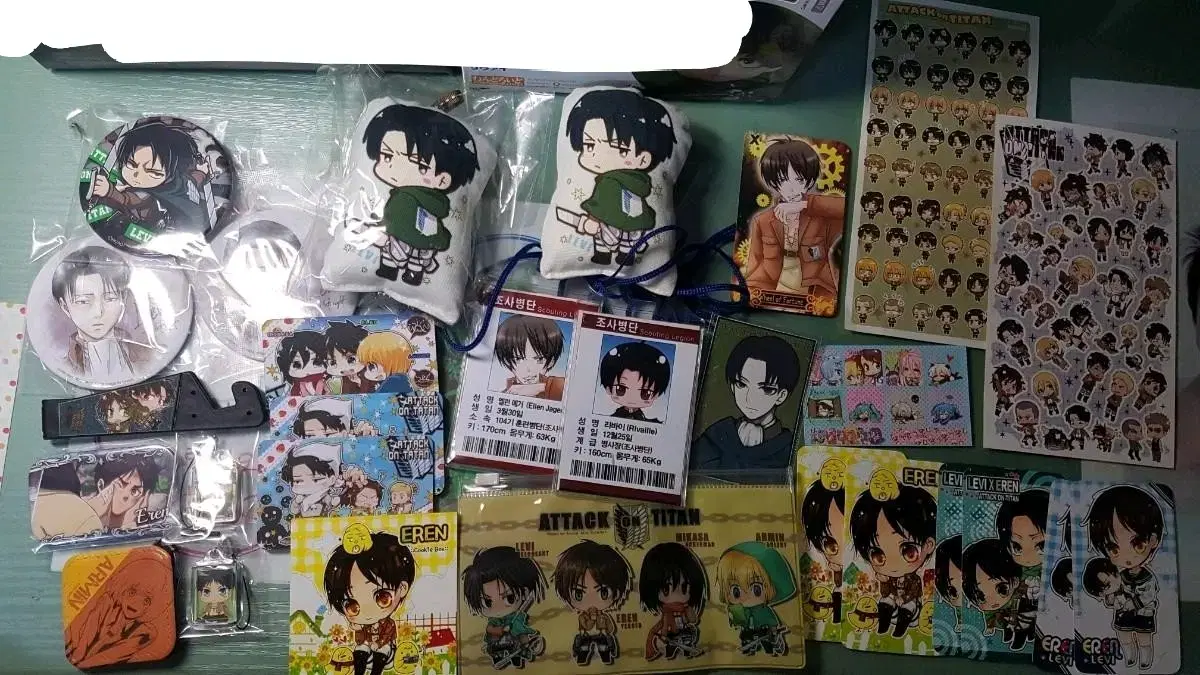 Attack on Titan, Levi, Elon, Ehren Goods, bulk transfers