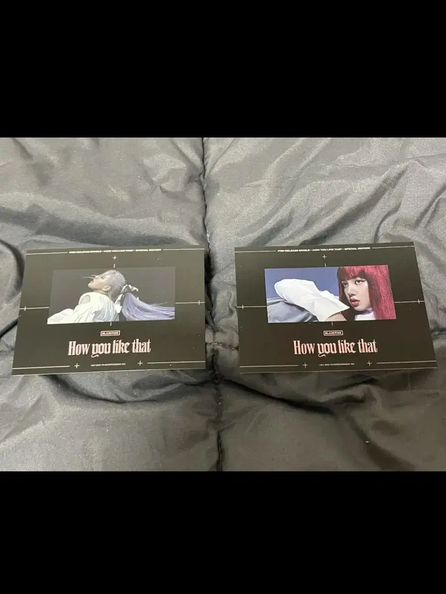 Blackpink Rose Lisa How You Like That Postcard