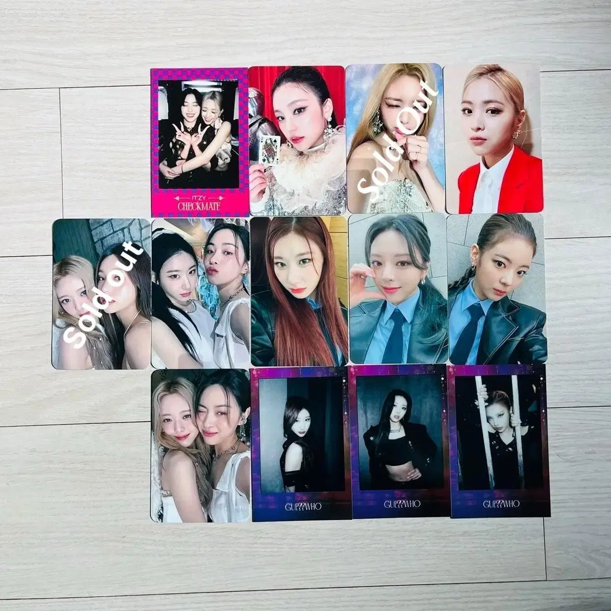 ITZY soundwave with muu pre-order benefit unreleased photocard photocard photocard Unit 5