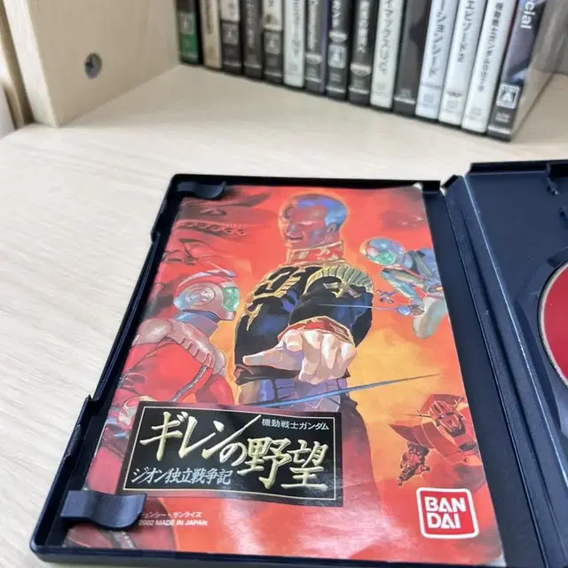 01 PS2  플레이스테이션2 기렌의야망 지온독립전쟁기 중고곽팩 소니