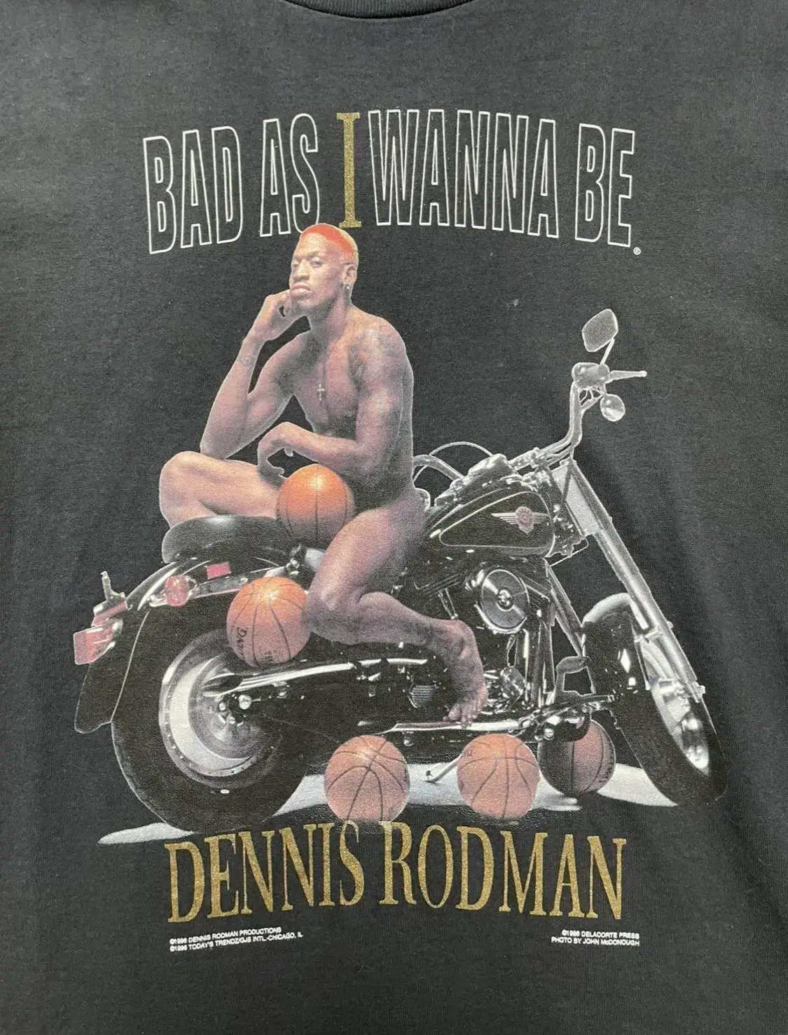 90s Vintage Dennis Rodman Short Sleeve T-Shirt