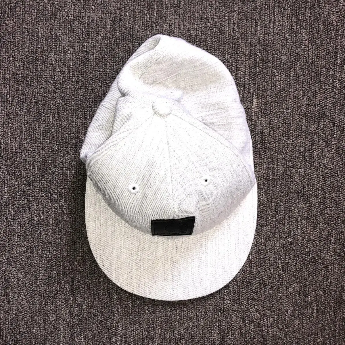 Vintage Carhartt light gray logo cap