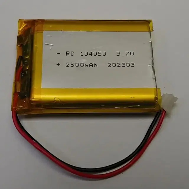 배터리 3.7v  2500mAH