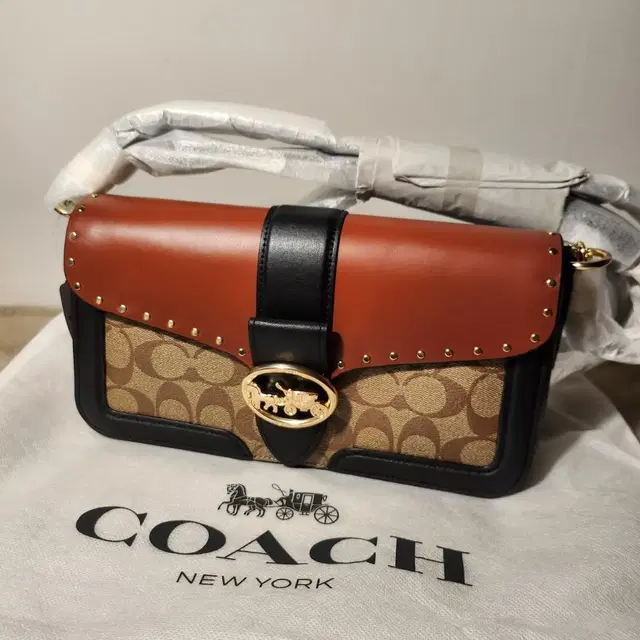 COACH 코치 가방 정품 새상품 숄더 크로스 투웨이 백 선물