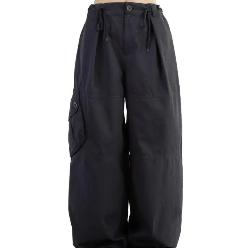 릿킴 washed ballon pocket pants 차콜 네이비