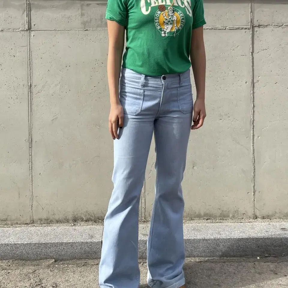 70s 80s bobson sky bell bottom pants