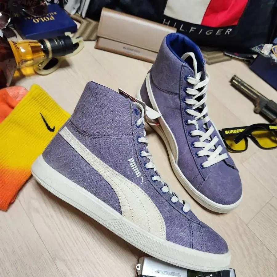 (새상품) 푸마 WASHED CANVAS 하이탑 270