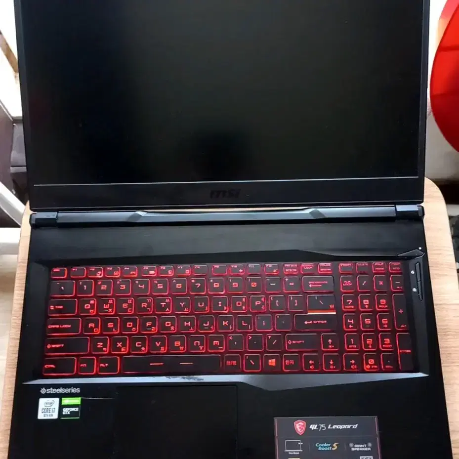 msi gl75 leopard(부품용)