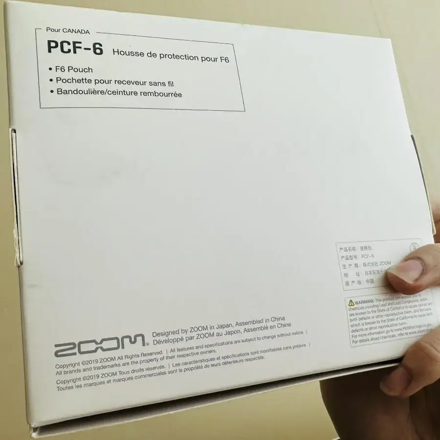 ZOOM PCF6 F6용 줌 보호 케이스 캐링백