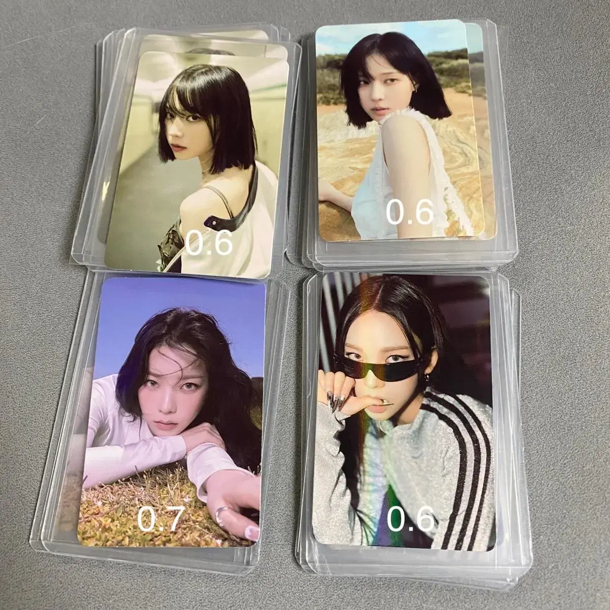 (price reduced) Aespa Karina, winter hottracks pre-order benefit unreleased photocard