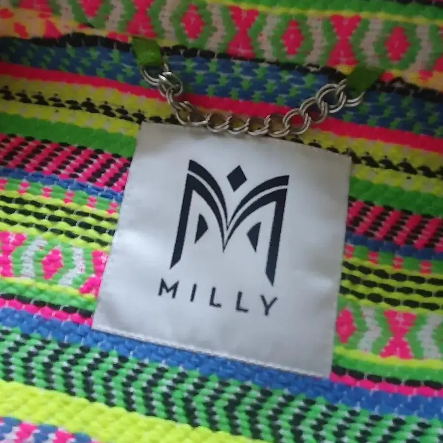 미국브랜드'Milly' 네온 크롭베스트 조끼