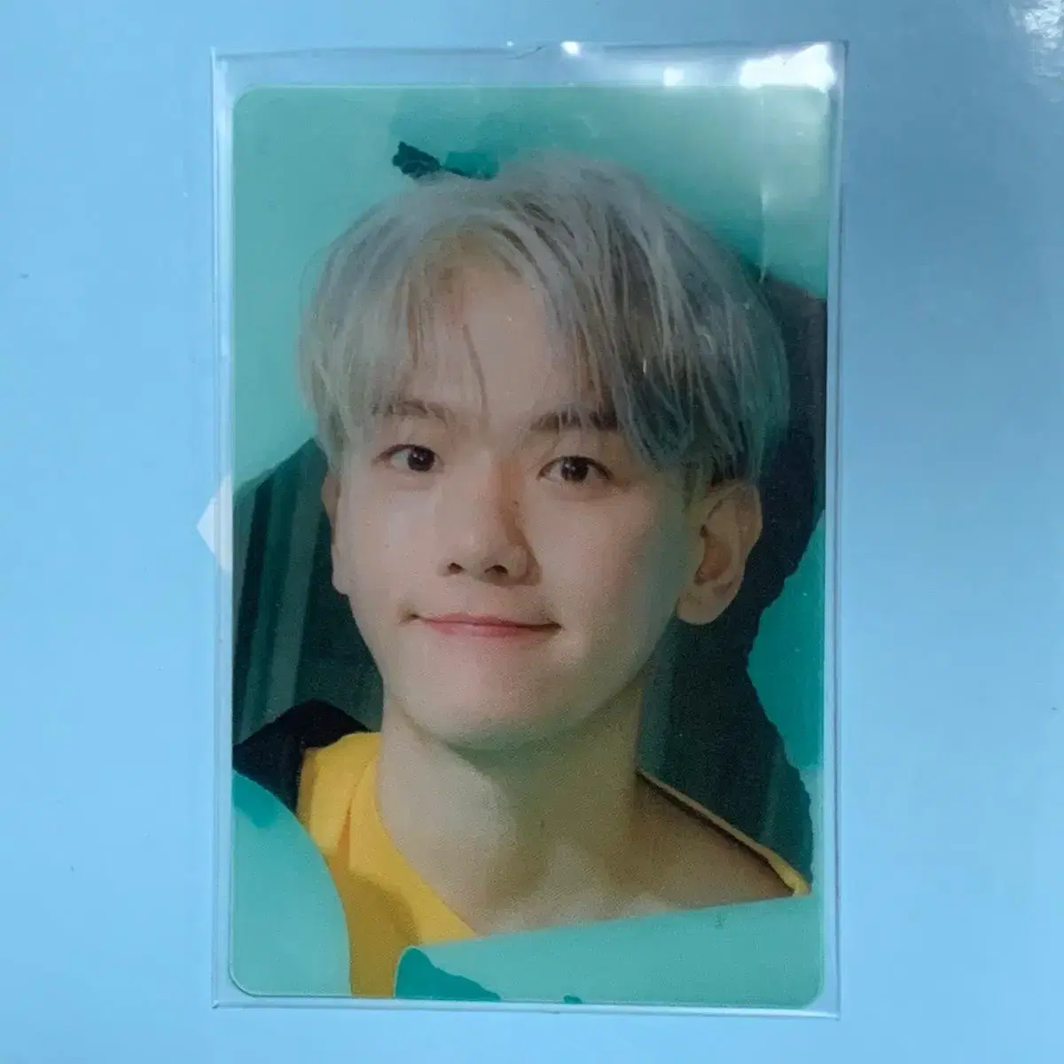 Baekhyun japan album pre-order benefit Clear Photocard