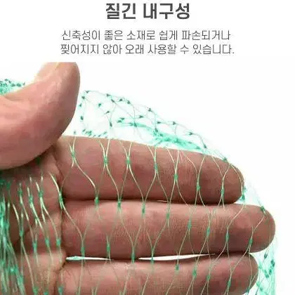 새 그물망 농작물 보호 그물 방조망 4x10m