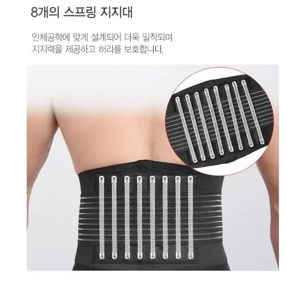 [무료배송]허리 고정 복대 보호대 지지대 압박 밴드