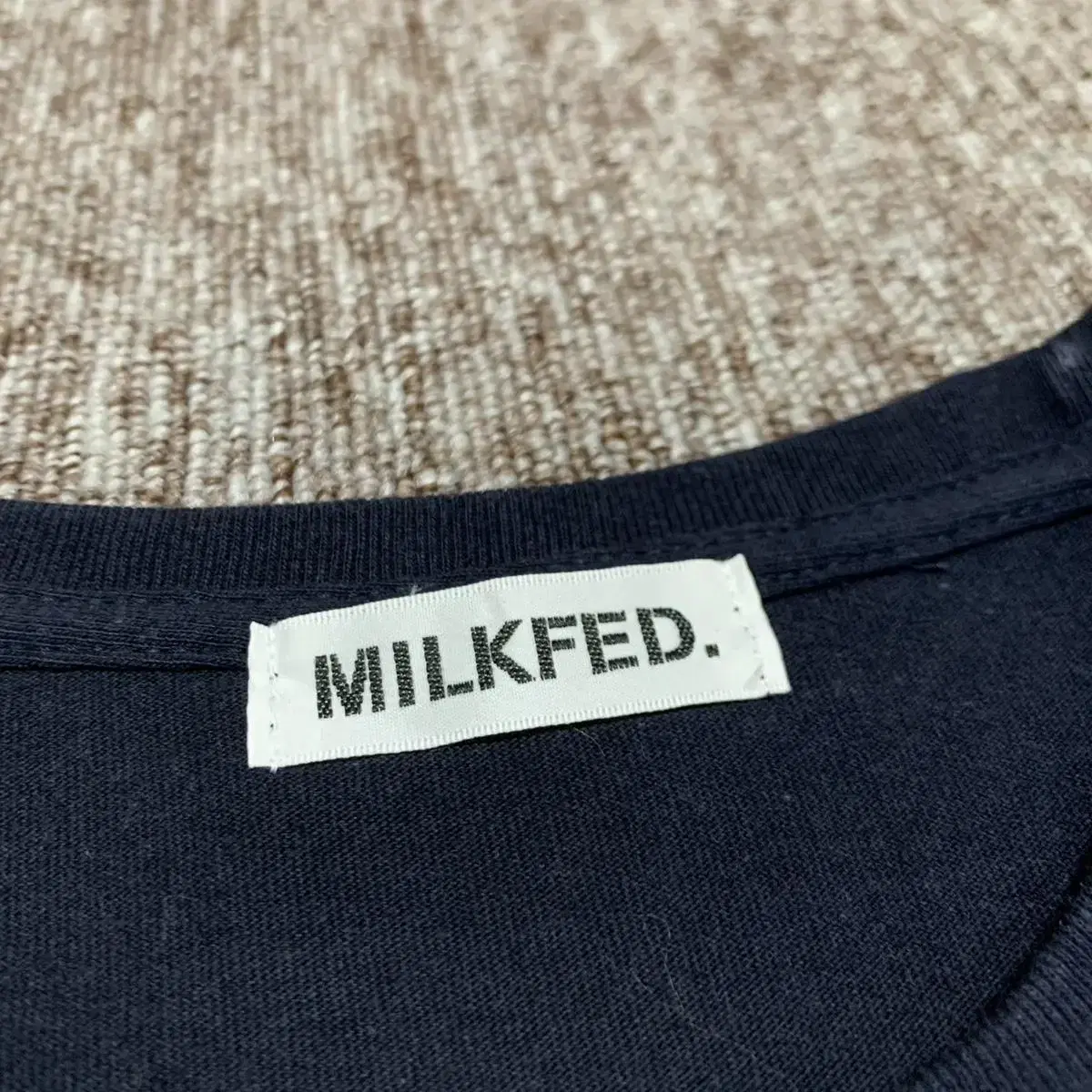 여M) MILKFED 밀크페도 롱 슬리브 긴팔 티셔츠