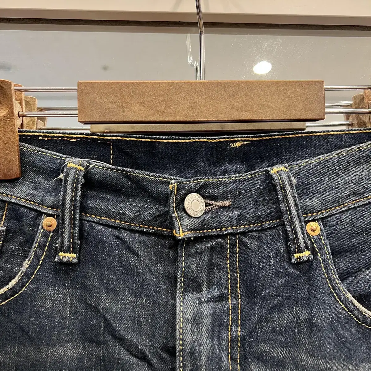 Levis 리바이스 502 데님 하프 팬츠 (33-34inch)