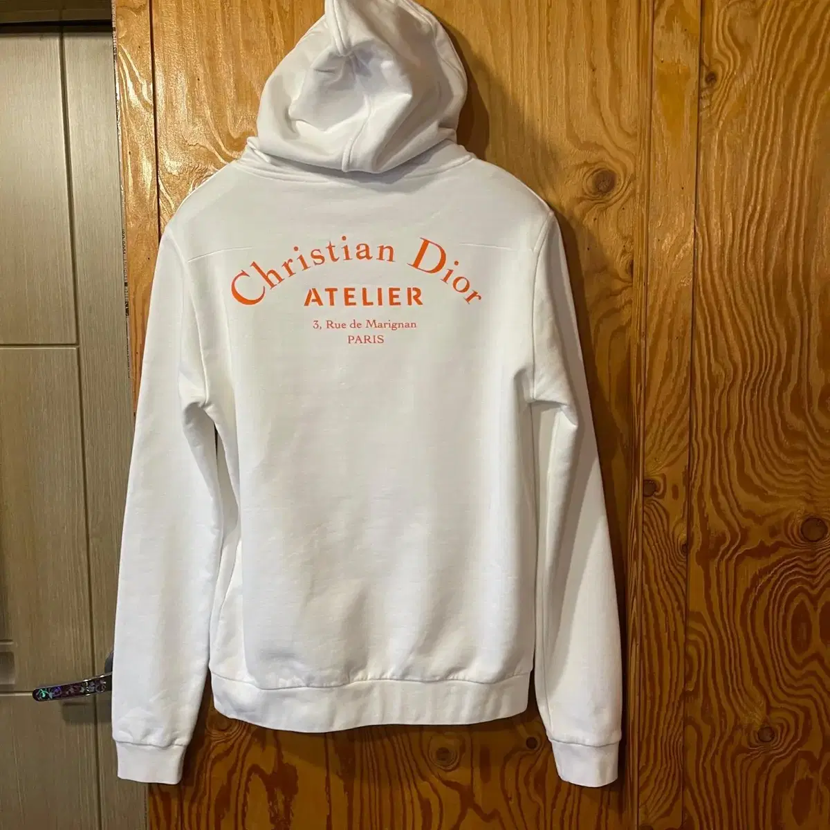 The Dior Atelier Limited Edition Hoodie is available at sell.