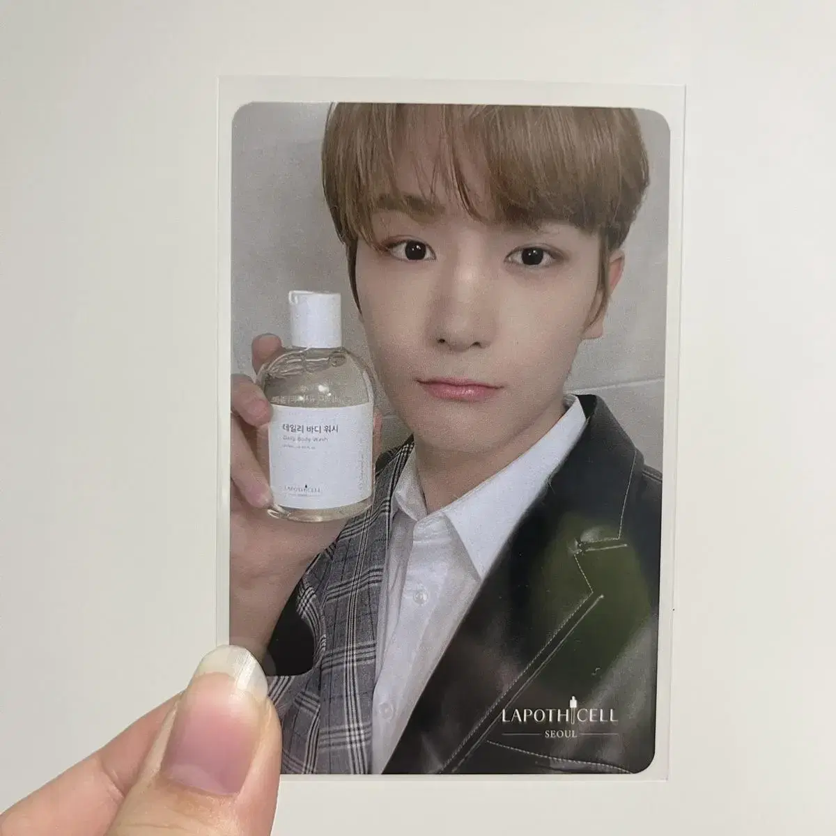 The Boyz hyunjae Lafoticel 2020 Kashora Body Wash photocard WTS