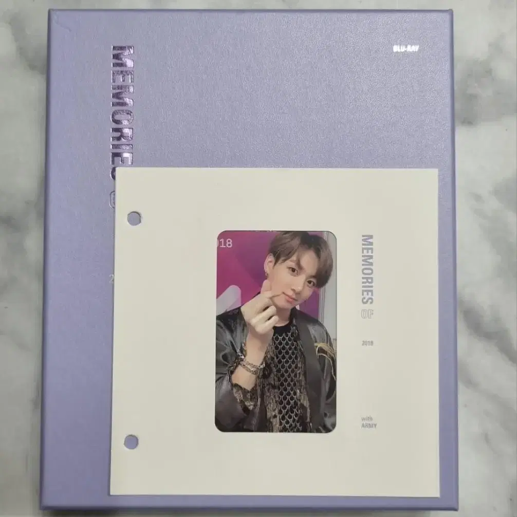 BTS 2018 메모리즈 블루레이 블레 BLU-RAY 정국 포카