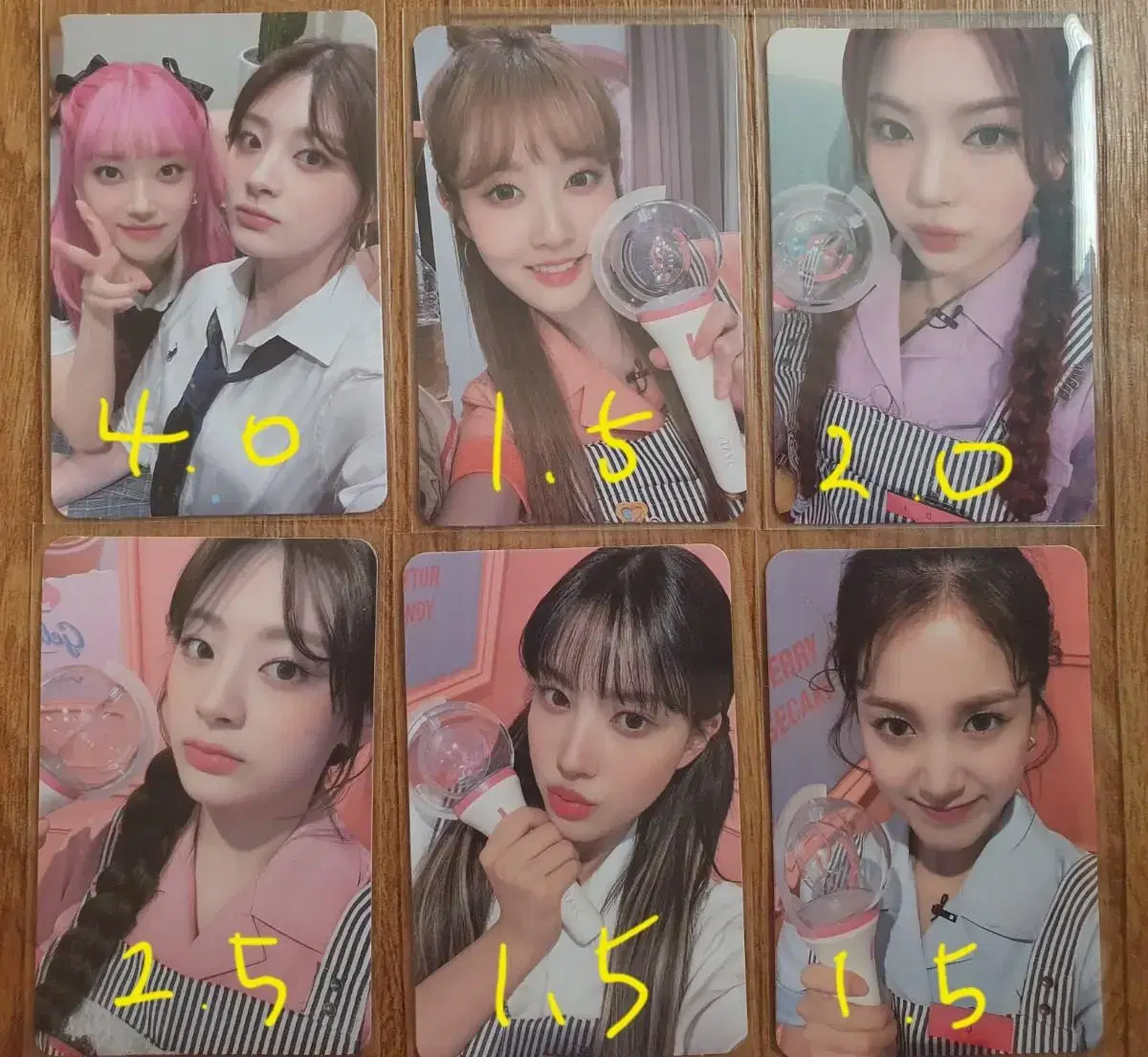 STAYC stayc 2nd fanmeeting Fan Club booth Photocard