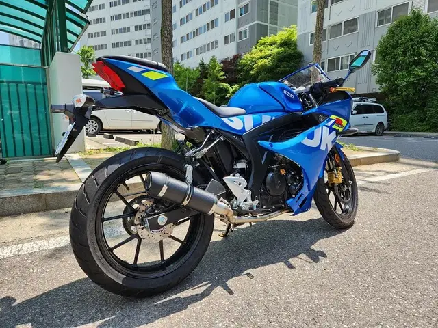 Gsxr125 Gsxs125 CBR125 CB125R 튜닝 머플러