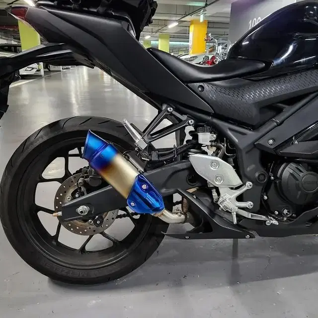 R3 MT03 NINJA400 튜닝 머플러 슬립온