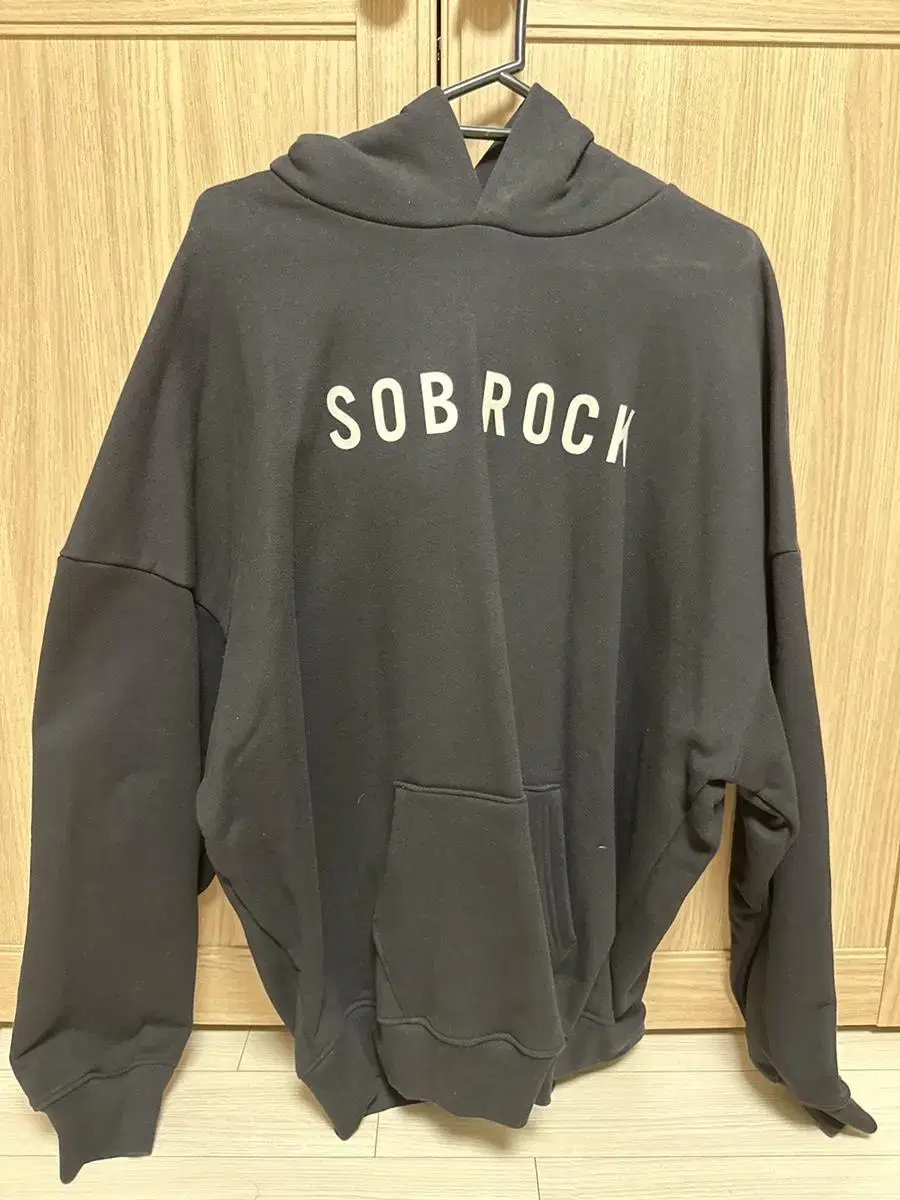 Fear of god x Sob Rock 후드티 라지