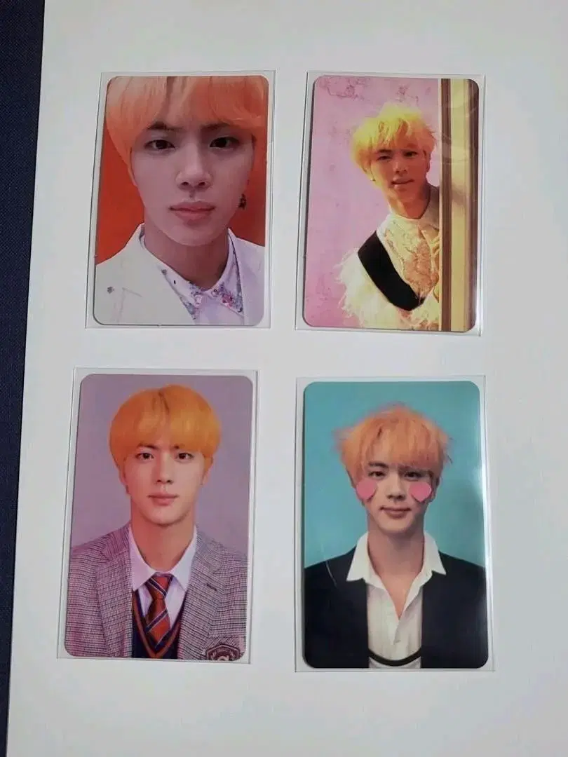 BTS Seokjin Rubsell Anser photocard DeVol WTS