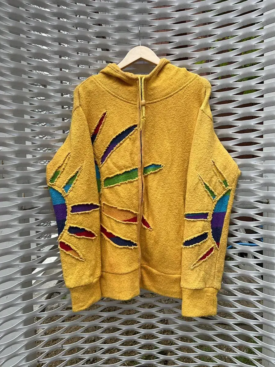 vintage ethnic sun zip up hoodie