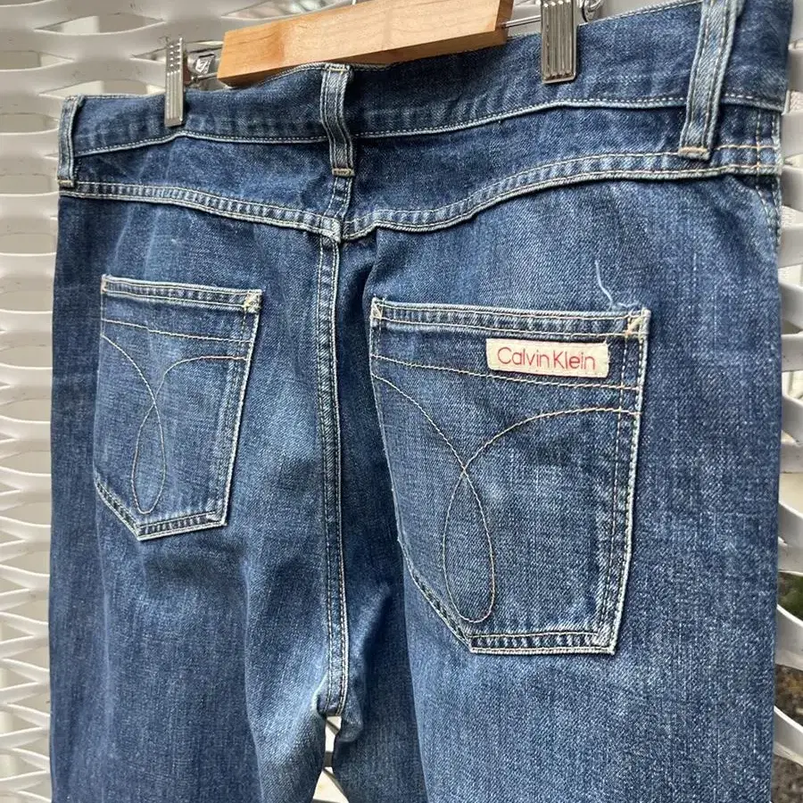 1990s old calvin klein denim pants