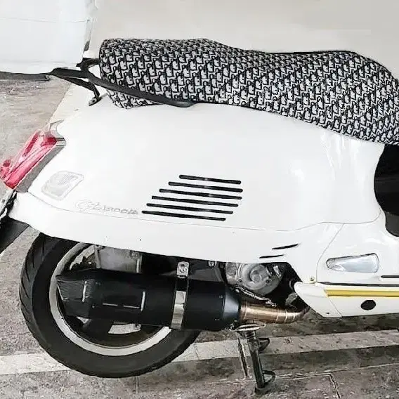 vespa 125 gts 300 베스파 튜닝 머플러