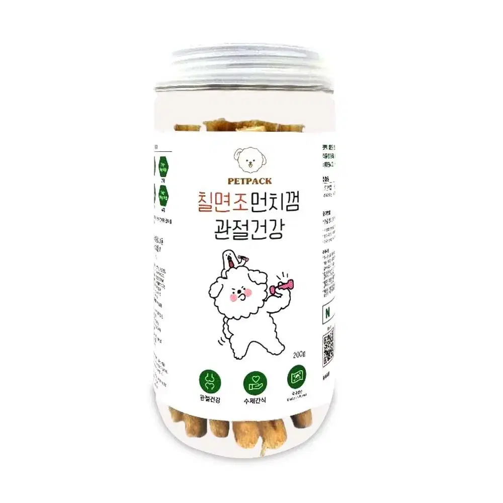 펫팩 강아지 칠면조 먼치껌 200g