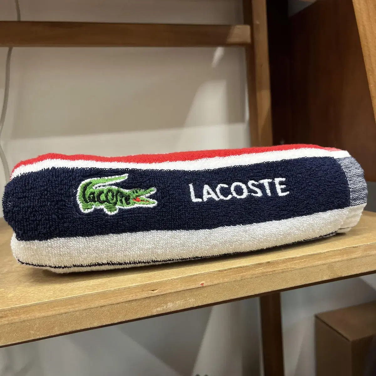 LACOSTE cotton 100% towel ( 일본제 )