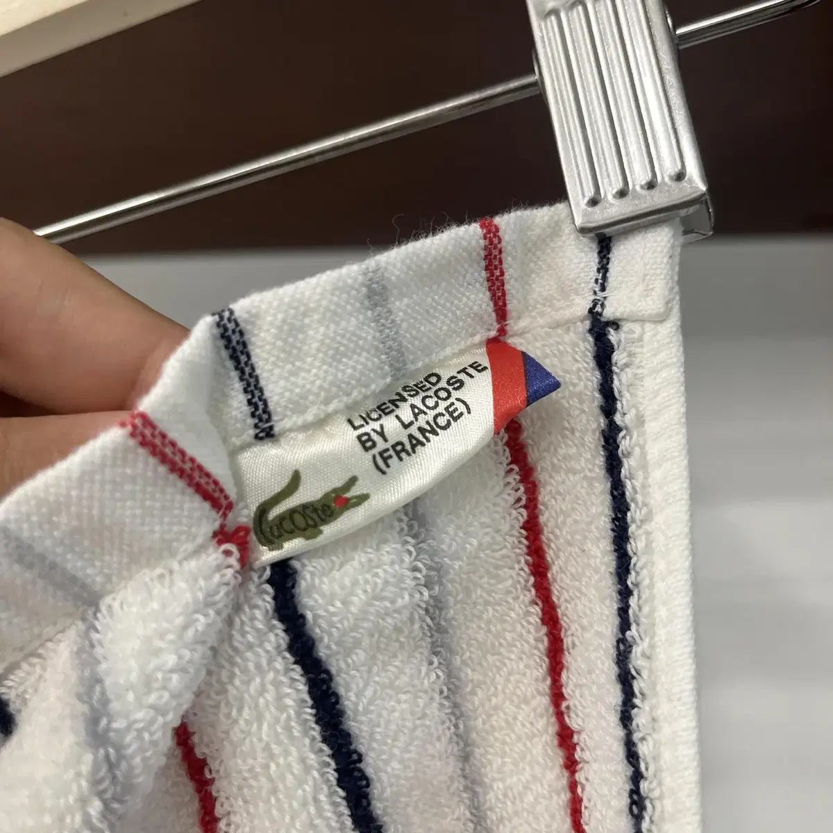 LACOSTE cotton 100% towel ( 일본제 )