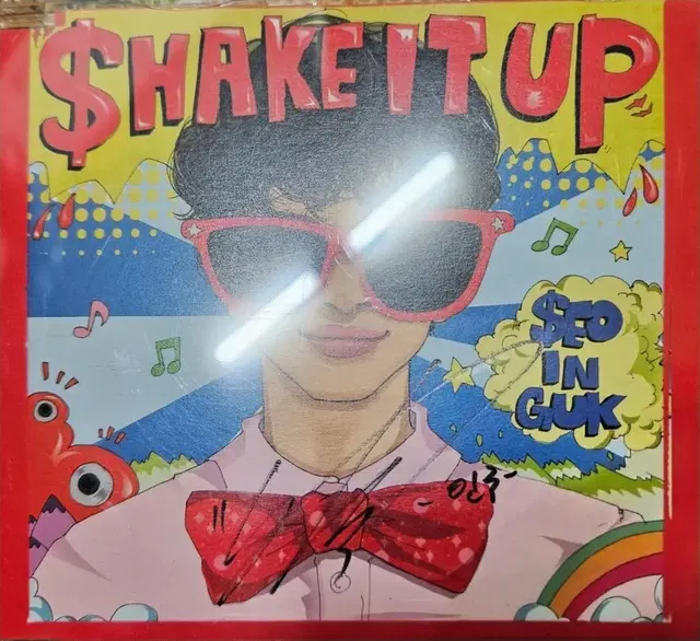 서인국 shake it up 음반 친필싸인 음반