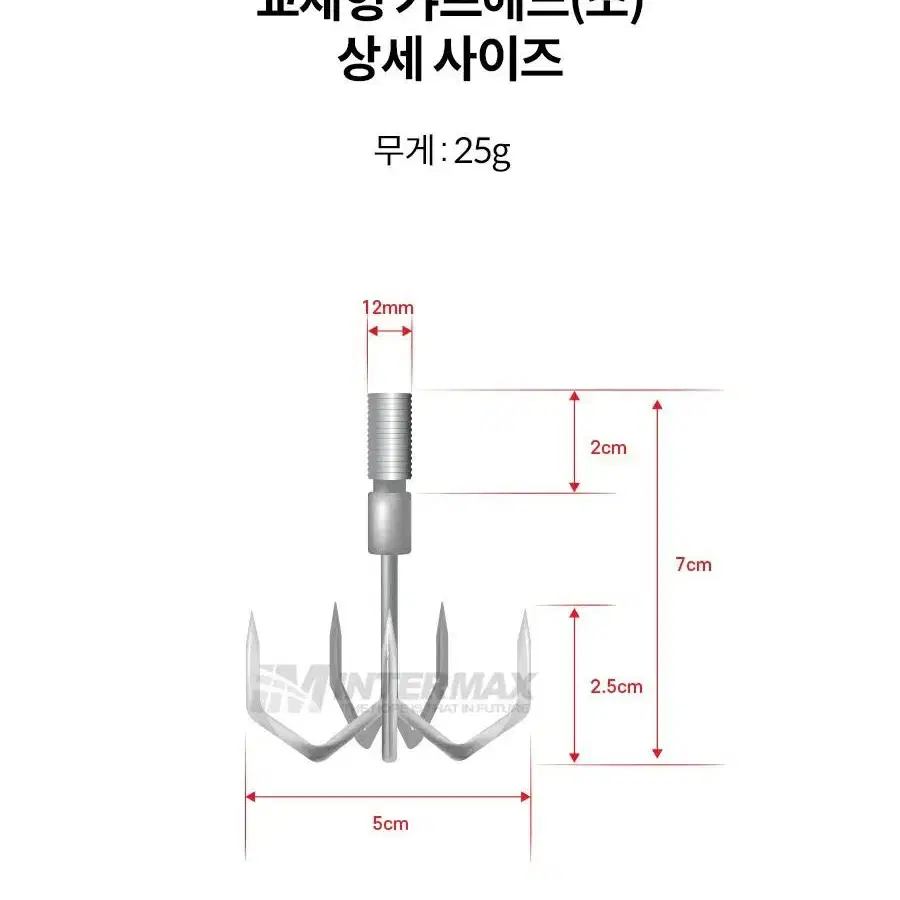 갸프 부싱 뜰채 헤드 12mm 교체형 에깅 문어 낚시 새상품