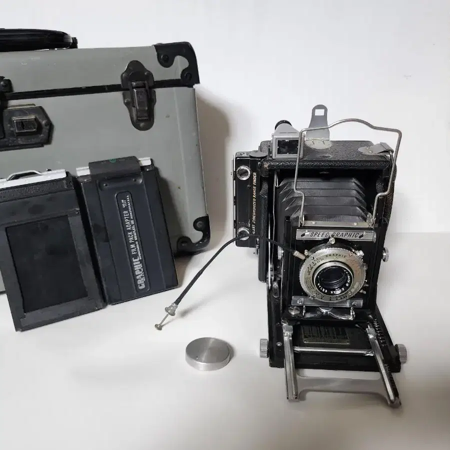 앤틱/빈티지 스피드그라픽 카메라 Graflex Speed Graphic