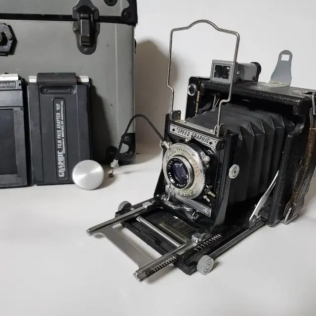 앤틱/빈티지 스피드그라픽 카메라 Graflex Speed Graphic