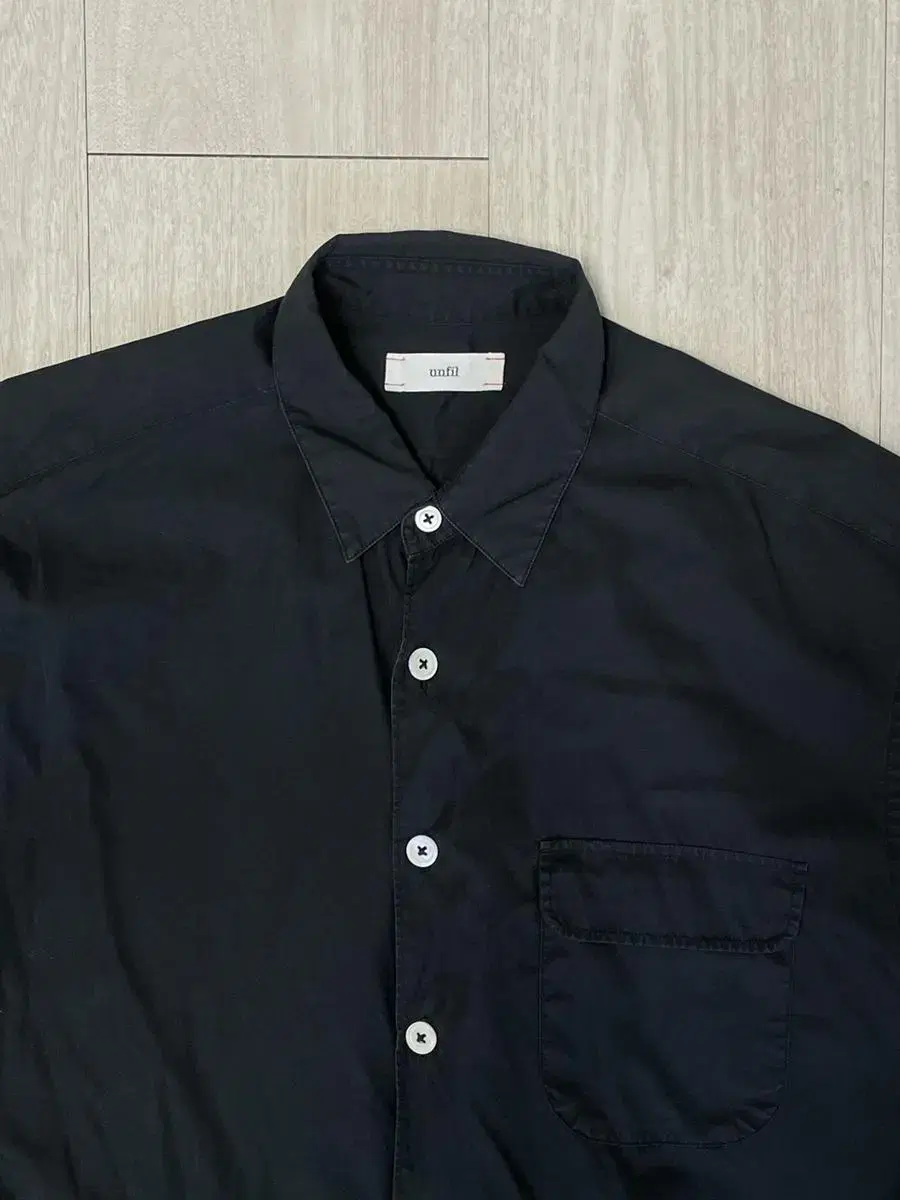 UNFIL Unfilled 21SS Poplin Shirt Size 5